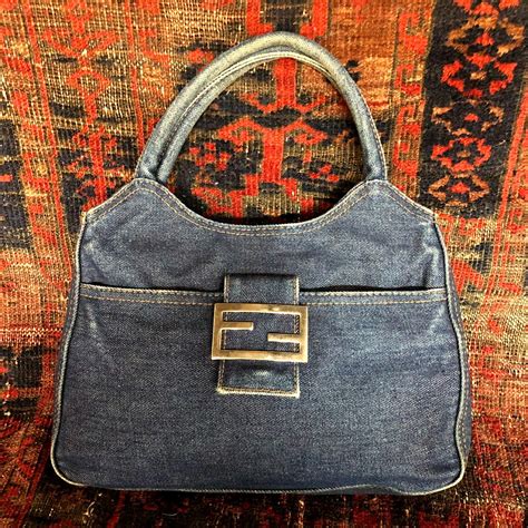 borsa blu fendi|fendi jeans sale.